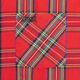 Lonsdale London - Brixworth - T-shirt - Rood-Navy - 100% Katoen