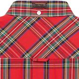 Lonsdale London - Brixworth - T-shirt - Rood-Navy - 100% Katoen