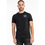 T-shirt - Zwart - 100% Gekamd Katoen - Regular Fit
