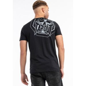 T-shirt - Zwart - 100% Gekamd Katoen - Regular Fit