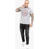 Shirt - Skrape - T-shirt - Multicolor - Jersey - Ronde Hals - Kwartmouw