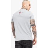 Shirt - Skrape - T-shirt - Multicolor - Jersey - Ronde Hals - Kwartmouw