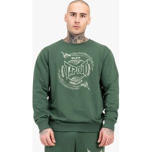 Tapout Heren sweatshirt met ronde hals regular fit GEEST ZWEET