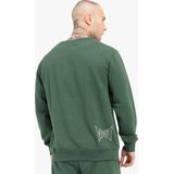 Sweatshirt - Grijs - Gekamd Katoen/Polyester - Crewneck