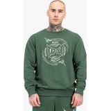 Sweatshirt - Grijs - Gekamd Katoen/Polyester - Crewneck