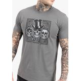 Tapout Heren-T-shirt normale pasvorm SCHEDEL THEE