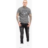 Tapout Heren-T-shirt normale pasvorm SCHEDEL THEE