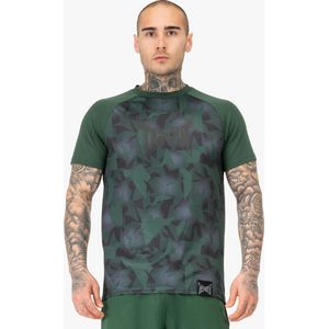 Tapout - Training Graphic Tee - Funktionsshirt - Groen/Zwart