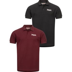Lonsdale Poloshirt "POLOSHIRT NORMALE PASSFORM DOPPELPACK LINGHOLME", (Packung, 2 tlg.)