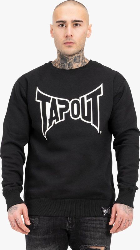 Tapout Marfa sweater voor heren, zwart/wit, XXL