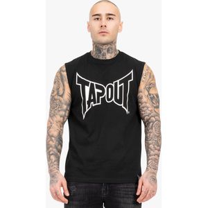 Tapout - Alemada - T-shirt - Zwart/Wit - Normale Passform