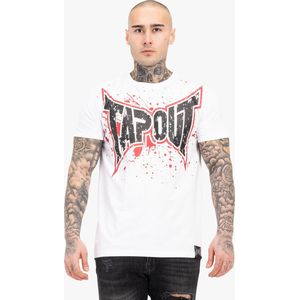 Tapout Heren-T-shirt normale pasvorm SPATTEN