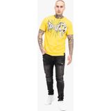 Tapout Heren-T-shirt normale pasvorm BLAD