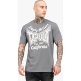 Tapout - Haily Be - T-shirt - Grey/White - Lockere Passform