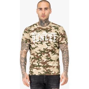 T-shirt - Camouflage - 100% Gekamd Katoen - Normale Pasvorm