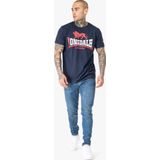 Lonsdale - Klassieke Sweater - Rood - 100% Gekamd Katoen