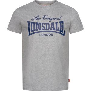 Lonsdale - Colsbrooke - T-shirt - Marl Grey/Navy-S