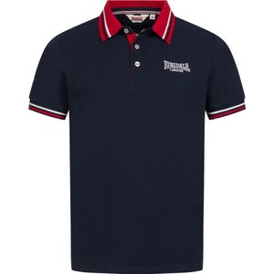 Lonsdale - Ellers Grove - Poloshirt - Blauw - 100% Katoen
