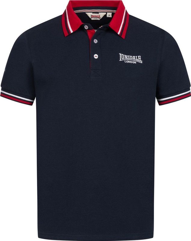 Poloshirt - Blauw - 100% Gekamd Katoen - Regular Fit