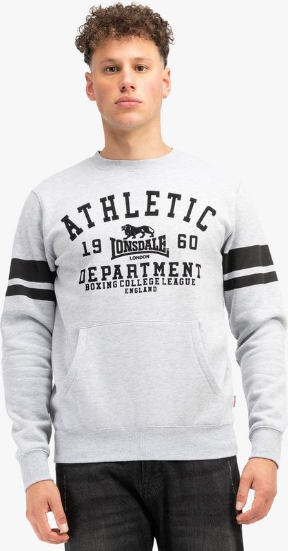 Lonsdale - Glespin - Sweatshirt - Groen - Katoen/Polyester