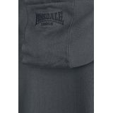 Hoodie - Kangoeroezak - Fleece - Contrasterende Mouwen - Logo Borduring