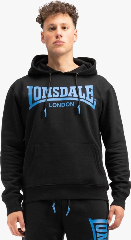 Lonsdale Chatsworth - Hoodie - Zwart - Katoen/Polyester