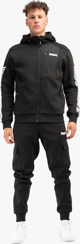 Lonsdale - Bulough - Trainingsanzug - Grijs - Katoen - Met Kapuze