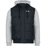 Lonsdale - Dowpot - Jas - Gevoerd - Met Contrasterende Capuchon en Mouwen