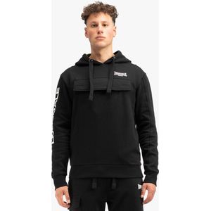 Lonsdale London Rushen Trui met capuchon zwart-wit - Katoen - Street wear