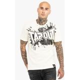 Tapout - Splashed T-Shirt - Ecru/Black - Normale Passform