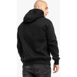 Tapout - Pacomila - Kapuzensweatshirt - Zwart/Rood - Normale Passform