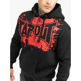 Hoodie - Regular Fit - Groen - Katoen/Polyester - Grote Logoprint