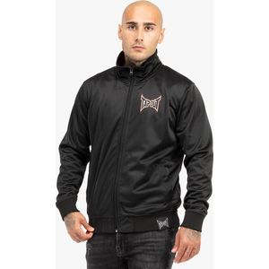 Trainingsjack - Meerkleurige Logoprint - Polyester - Rits en Steekzakken