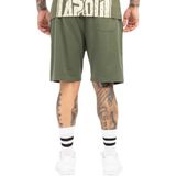 Tapout - Lifestyle Basic Shorts - Olive/Ecru - Korte Broeken