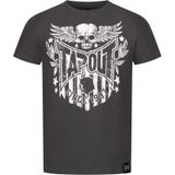 Tapout Shirt 'Westlake'  antraciet / wit