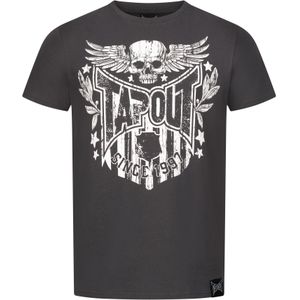 Tapout Shirt 'Westlake'  antraciet / wit