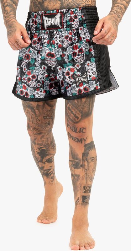 Tapout - Bollan - Thaibox-Hose - Zwart/Multicolour