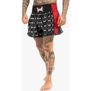 Tapout - Sorrento - Thaibox-Hose - Zwart/Rood/Grijs