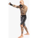 Tapout - Moreno - Boksbroek - Zwart - 100% Polyester, Satijn