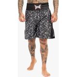 Tapout - Moreno - Boksbroek - Zwart - 100% Polyester, Satijn