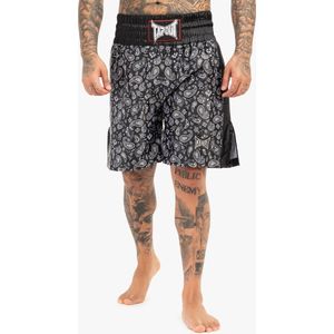Tapout - Moreno - Boksbroek - Zwart - 100% Polyester, Satijn