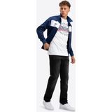 PROACT® Rugbypolo met lange mouwen PA429 - Navy / White - 3XL