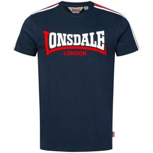 Lonsdale - Merryn - T-shirt - Zwart - Katoen, Korte Mouwen