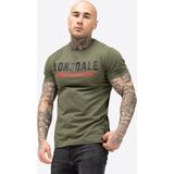 Lonsdale - Crantock - T-shirt - Camouflage - Katoen