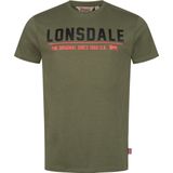 Lonsdale - Crantock - T-shirt - Camouflage - Katoen