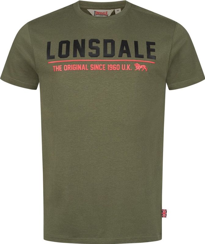 Lonsdale - Crantock - T-shirt - Camouflage - Katoen