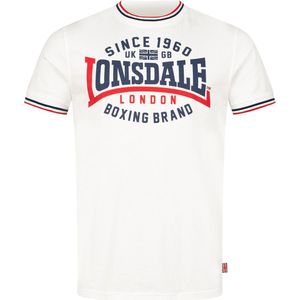 LONSDALE - Gavrene - T-shirt - Katoen - Zwart