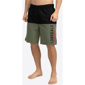 Lonsdale - Hayling - Zwemshort - Blauw - Synthetisch - Verstelbare Tailleband
