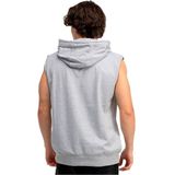 Lonsdale - Bignor - Sweatshirt - Marl Grey/Black - Ärmellos met Kapuze