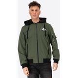 Lonsdale - Shalford - Windjack - Zwart - Synthetisch